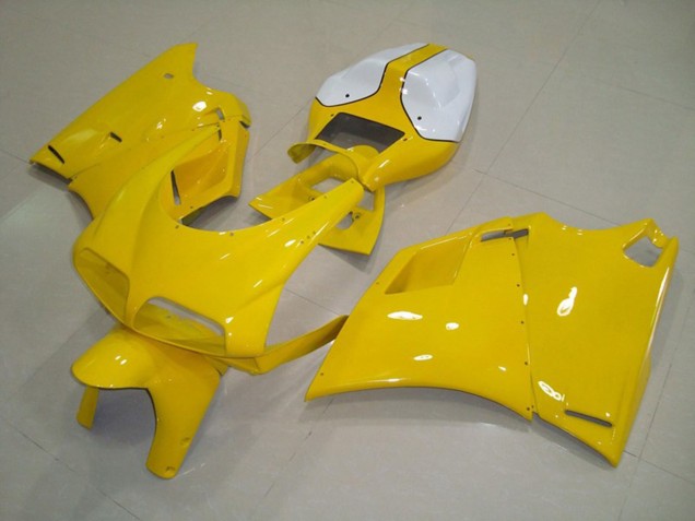 Best Aftermarket 1993-2005 Yellow Gloss Ducati 996 748 916 998 Fairings