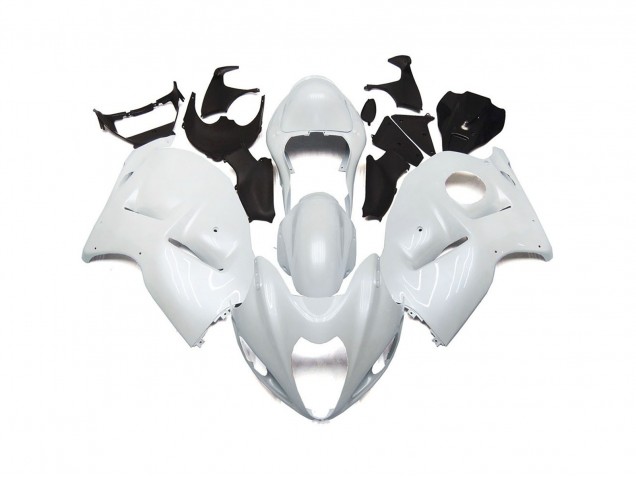 Best Aftermarket 1997-2007 Custom Pearl White Suzuki GSXR 1300 Fairings