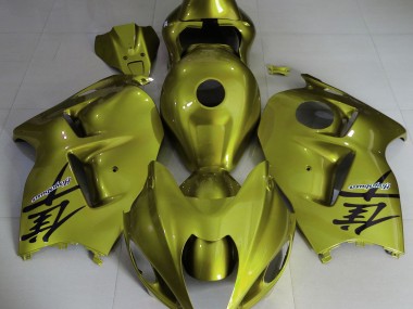 Best Aftermarket 1997-2007 Gloss Yellow Suzuki GSXR 1300 Fairings