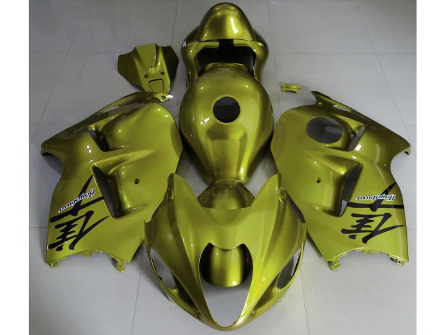 Best Aftermarket 1997-2007 Gloss Yellow Suzuki GSXR 1300 Fairings