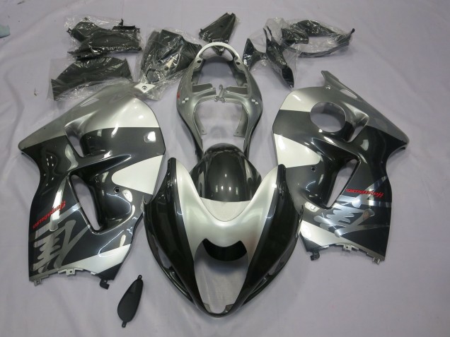 1997-2007 Grey and Silver Suzuki GSXR 1300 Fairings