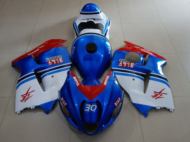 Best Aftermarket 1997-2007 Ocean Blue & Suzuki GSXR 1300 Fairings