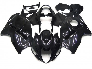 Best Aftermarket 1997-2007 Plain Black Gloss Suzuki GSXR 1300 Fairings