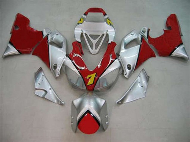 1998-1999 Red Silver Yamaha R1 Fairings