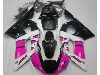 Best Aftermarket 1998-2002 Gloss Pink and Black Yamaha R6 Fairings