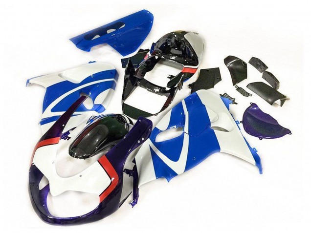 Best Aftermarket 1998-2003 Blue and Black Suzuki TL1000R Fairings