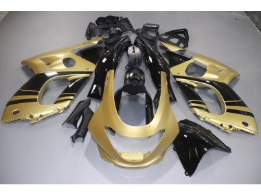 Best Aftermarket 1998-2007 Gloss Gold and Black Yamaha YZF600 Fairings