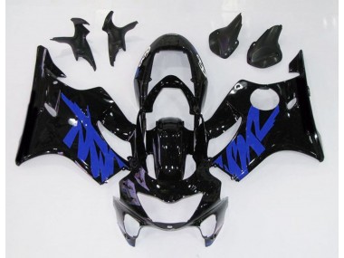 Best Aftermarket 1999-2000 Gloss Black & Blue Honda CBR600 F4 Fairings