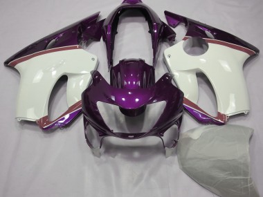 Best Aftermarket 1999-2000 Mood Purple and Grapefruit Honda CBR600 F4 Fairings