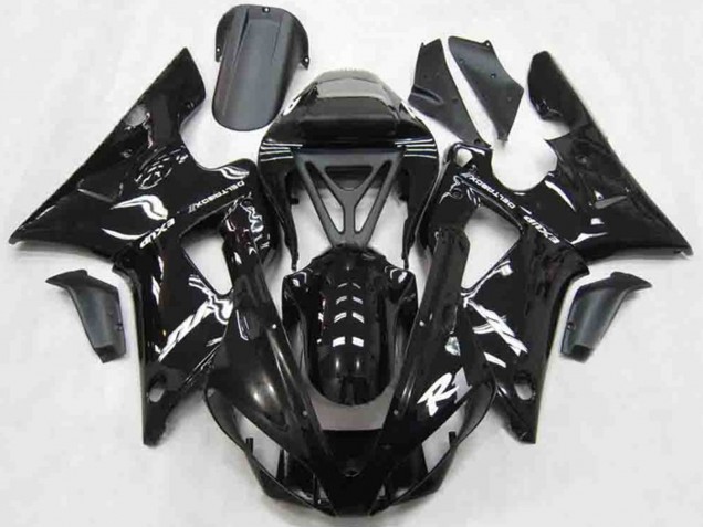 Best Aftermarket 2000-2001 Gloss Black Style Yamaha R1 Fairings