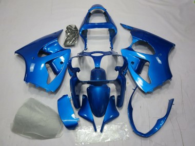 Best Aftermarket 2000-2002 Blue Kawasaki ZX6R Fairings