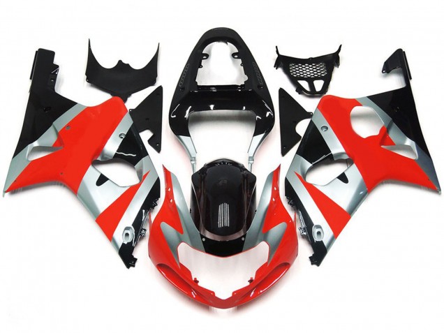 2000-2002 Gloss Red OEM style Kit Suzuki GSXR 1000 Fairings