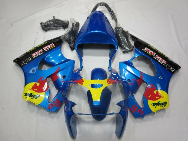 2000-2002 Red Bull Kawasaki ZX6R Fairings