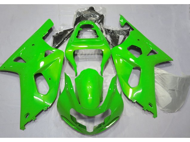 2001-2003 Bright Green Suzuki GSXR 600-750 Fairings