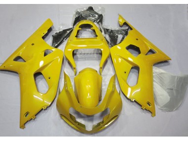 Best Aftermarket 2001-2003 Bright Yellow Suzuki GSXR 600-750 Fairings