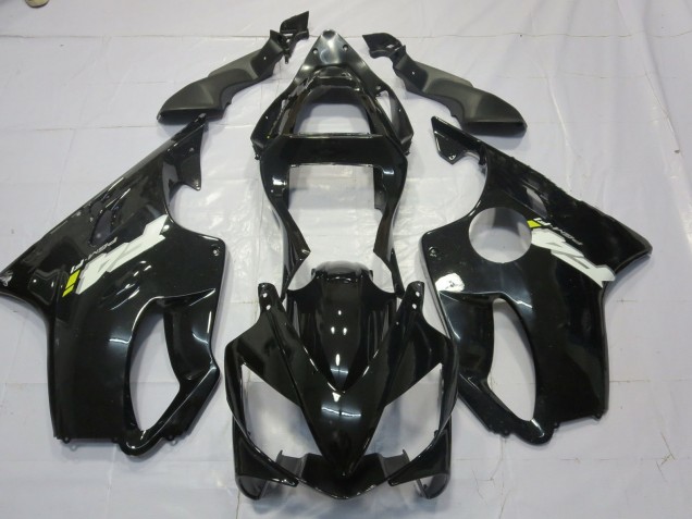 2001-2003 Gloss Black with Decals Honda CBR600 F4i Fairings