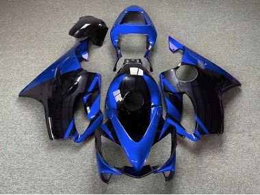 2001-2003 Gloss Blue and Black Honda CBR600 F4i Fairings