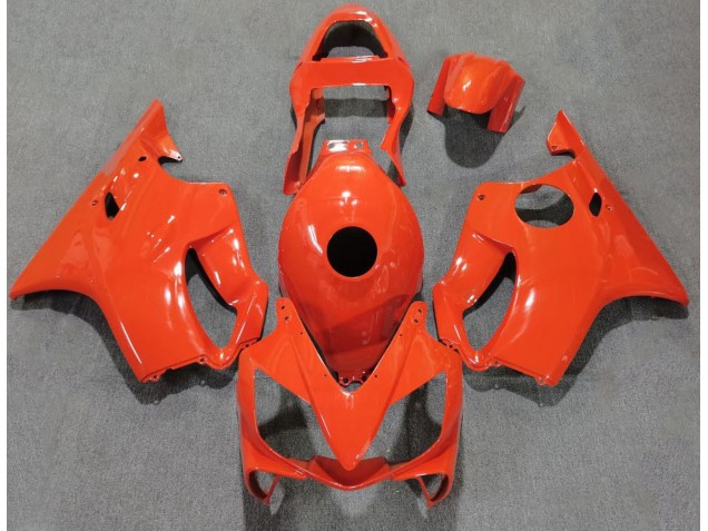 Best Aftermarket 2001-2003 Gloss Dark Orange Honda CBR600 F4i Fairings