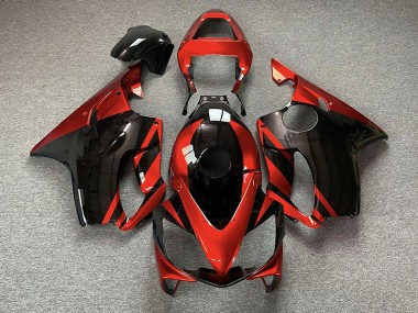 Best Aftermarket 2001-2003 Gloss Red and Black Honda CBR600 F4i Fairings