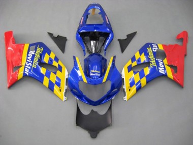 Best Aftermarket 2001-2003 MoviStar Suzuki GSXR 600-750 Fairings