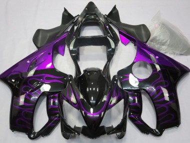 Best Aftermarket 2001-2003 Purple Flame Honda CBR600 F4i Fairings