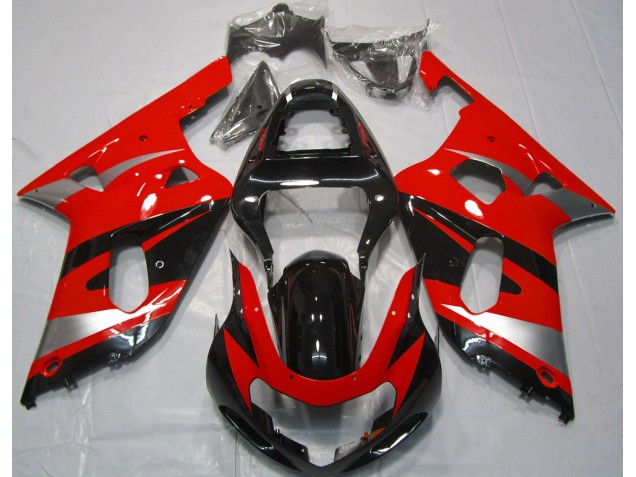 Best Aftermarket 2001-2003 Red OEM Style Suzuki GSXR 600-750 Fairings