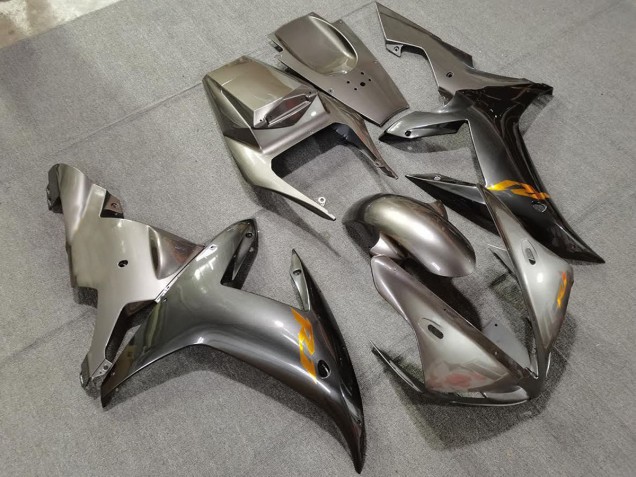 Best Aftermarket 2002-2003 Gloss Silver & Gold Yamaha R1 Fairings