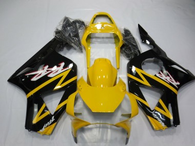 2002-2003 Yellow and Black Honda CBR954 Fairings