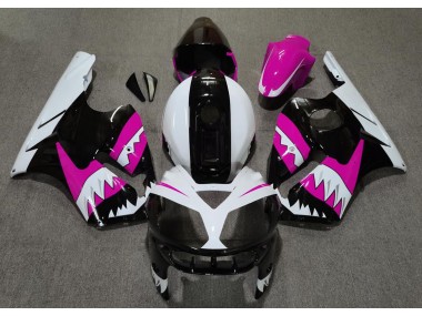 Best Aftermarket 2002-2005 Pink Shark Kawasaki ZX12R Fairings