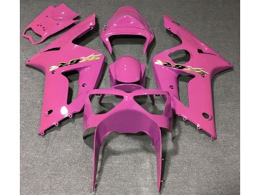 2003-2004 Gloss Pink Kawasaki ZX6R Fairings