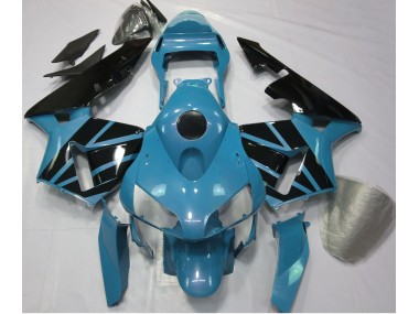 Best Aftermarket 2003-2004 Light Blue & Gloss Black Honda CBR600RR Fairings