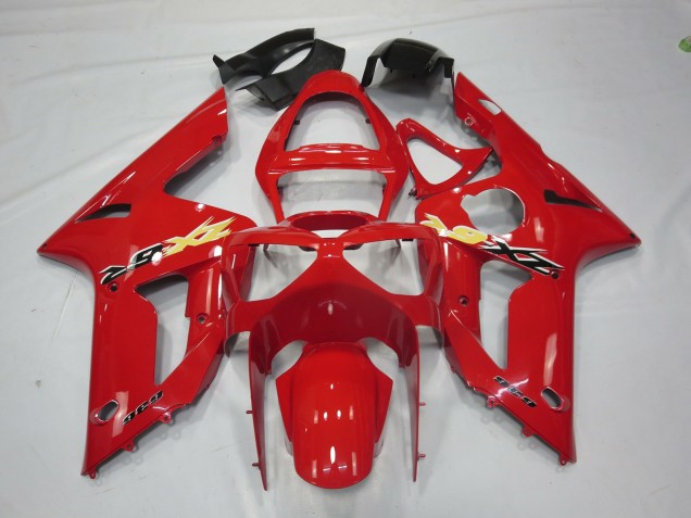 2003-2004 Red Ninja Kawasaki ZX6R Fairings