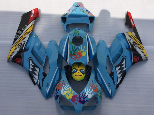 2004-2005 Blue Shark Honda CBR1000RR Fairings