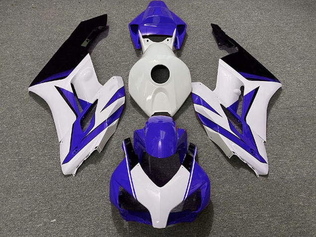 2004-2005 Dark Blue White and Black Gloss Honda CBR1000RR Fairings