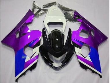 Best Aftermarket 2004-2005 Gloss Purple Suzuki GSXR 600-750 Fairings