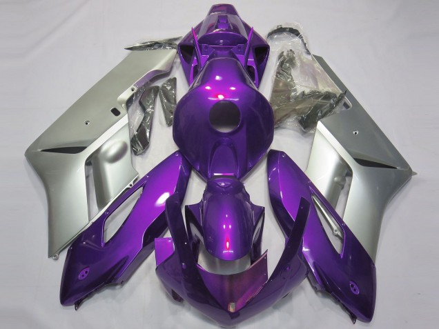 2004-2005 Gloss Purple and Silver Honda CBR1000RR Fairings