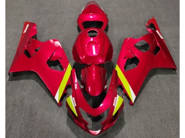 Best Aftermarket 2004-2005 Gloss Red Suzuki GSXR 600-750 Fairings