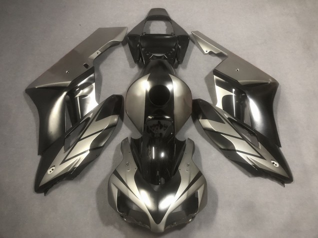 2004-2005 Matte Grey and Black Honda CBR1000RR Fairings