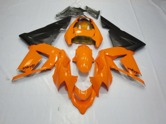 2004-2005 Orange Kawasaki ZX10R Fairings