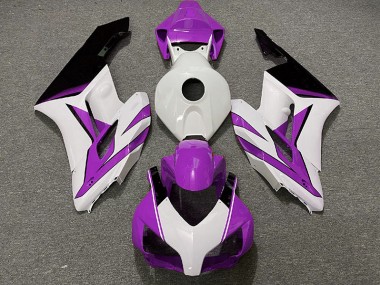 2004-2005 Purple White and Black Gloss Honda CBR1000RR Fairings