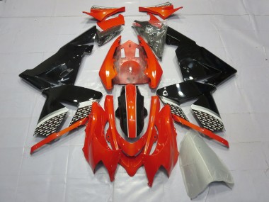 2004-2005 Red Black Kawasaki ZX10R Fairings