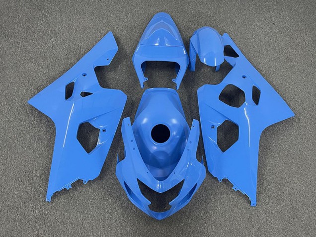 Best Aftermarket 2004-2005 Sky Blue Suzuki GSXR 600-750 Fairings