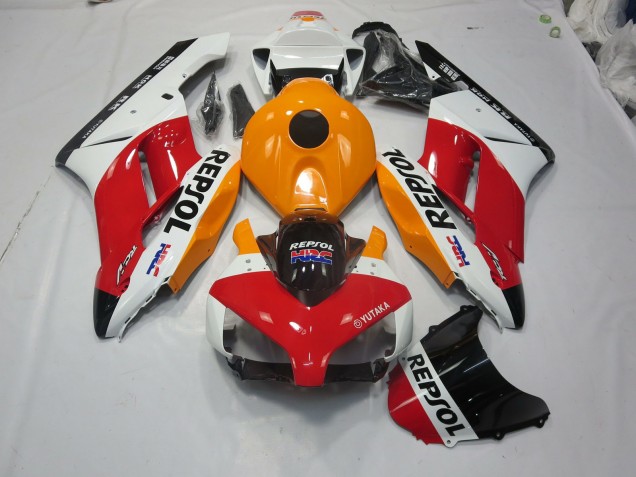 2004-2005 White Repsol Honda CBR1000RR Fairings