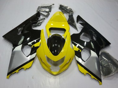 Best Aftermarket 2004-2005 Yellow OEM Style Suzuki GSXR 600-750 Fairings