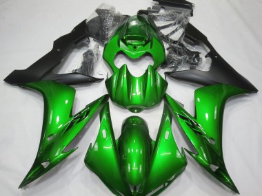 2004-2006 Gloss Green & Black Yamaha R1 Fairings