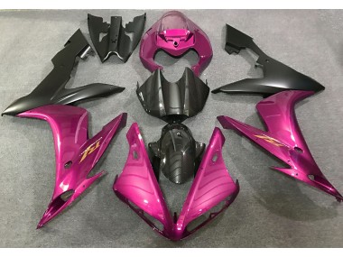 Best Aftermarket 2004-2006 Hot Pink and Carbon Style Yamaha R1 Fairings