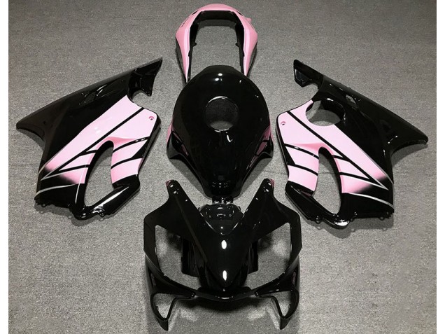 2004-2007 Custom Pink and Black Honda CBR600 F4i Fairings