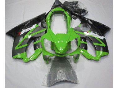 Best Aftermarket 2004-2007 Gloss Green & Grey Honda CBR600 F4i Fairings