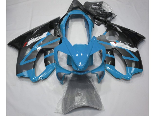 2004-2007 Gloss Light Blue & Grey Honda CBR600 F4i Fairings