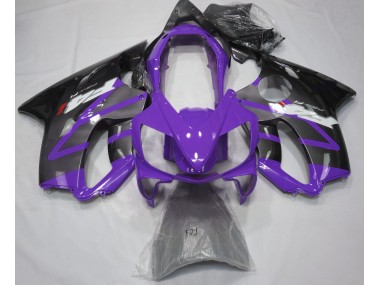 Best Aftermarket 2004-2007 Gloss Purple & Grey Honda CBR600 F4i Fairings